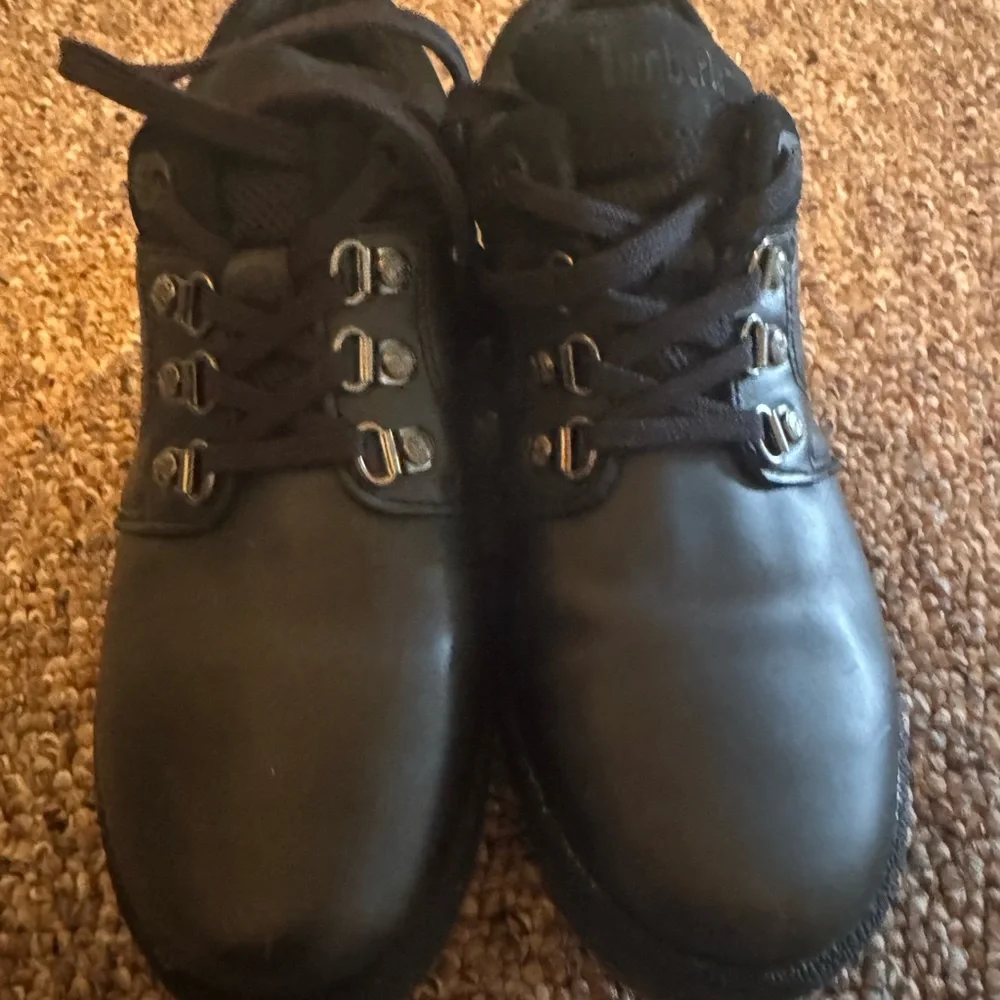 Timberland Men's‎ Black Leather Ankle Boots